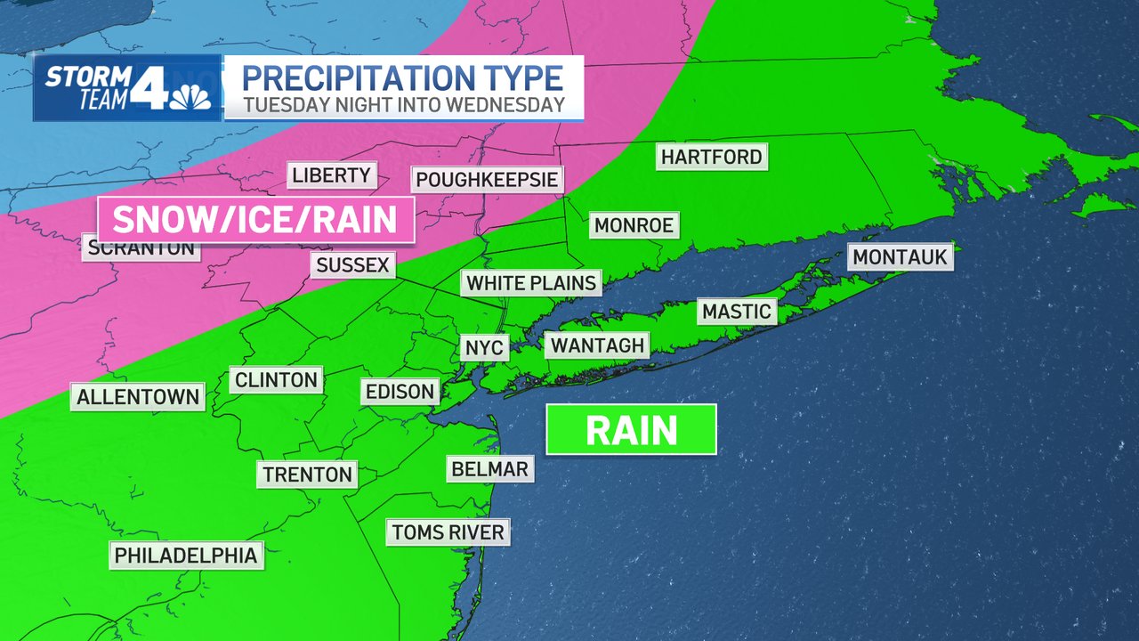 Will It Snow Today Get Nyc Weather Forecast Update Nbc New York Nj News Update