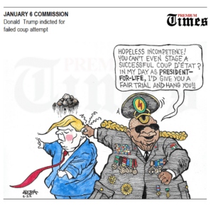 'Donald Trump, Coup Plotter...