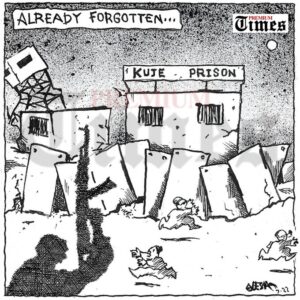Editorial Cartoon - Kuje Prison