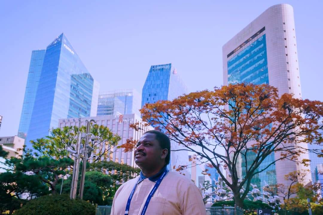 Femi Adesina in Seoul, South Korea