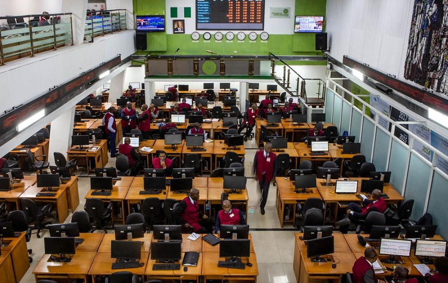 NGX trading floor (Nigeria Exchange Floor)
