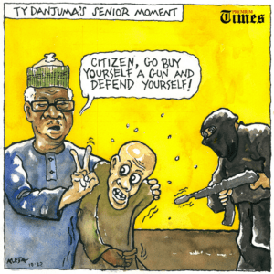 'TY Danjuma's Senior Moment'