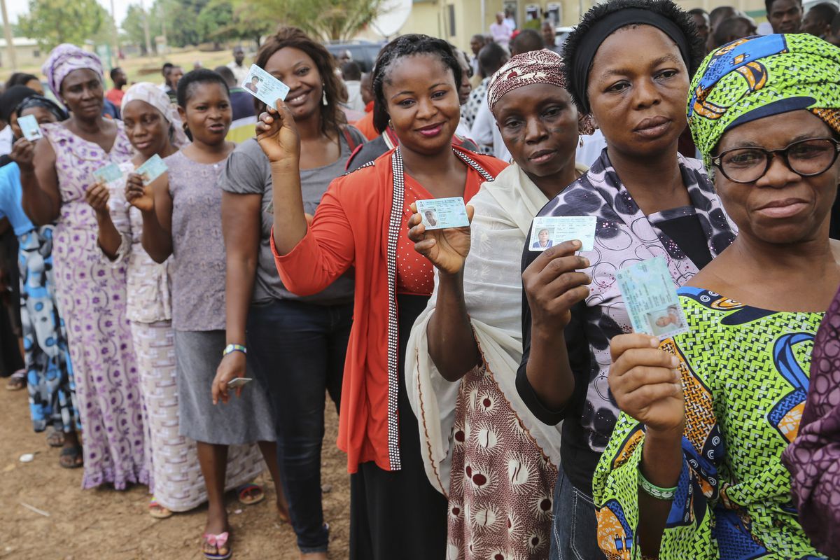 Nigerian women voters