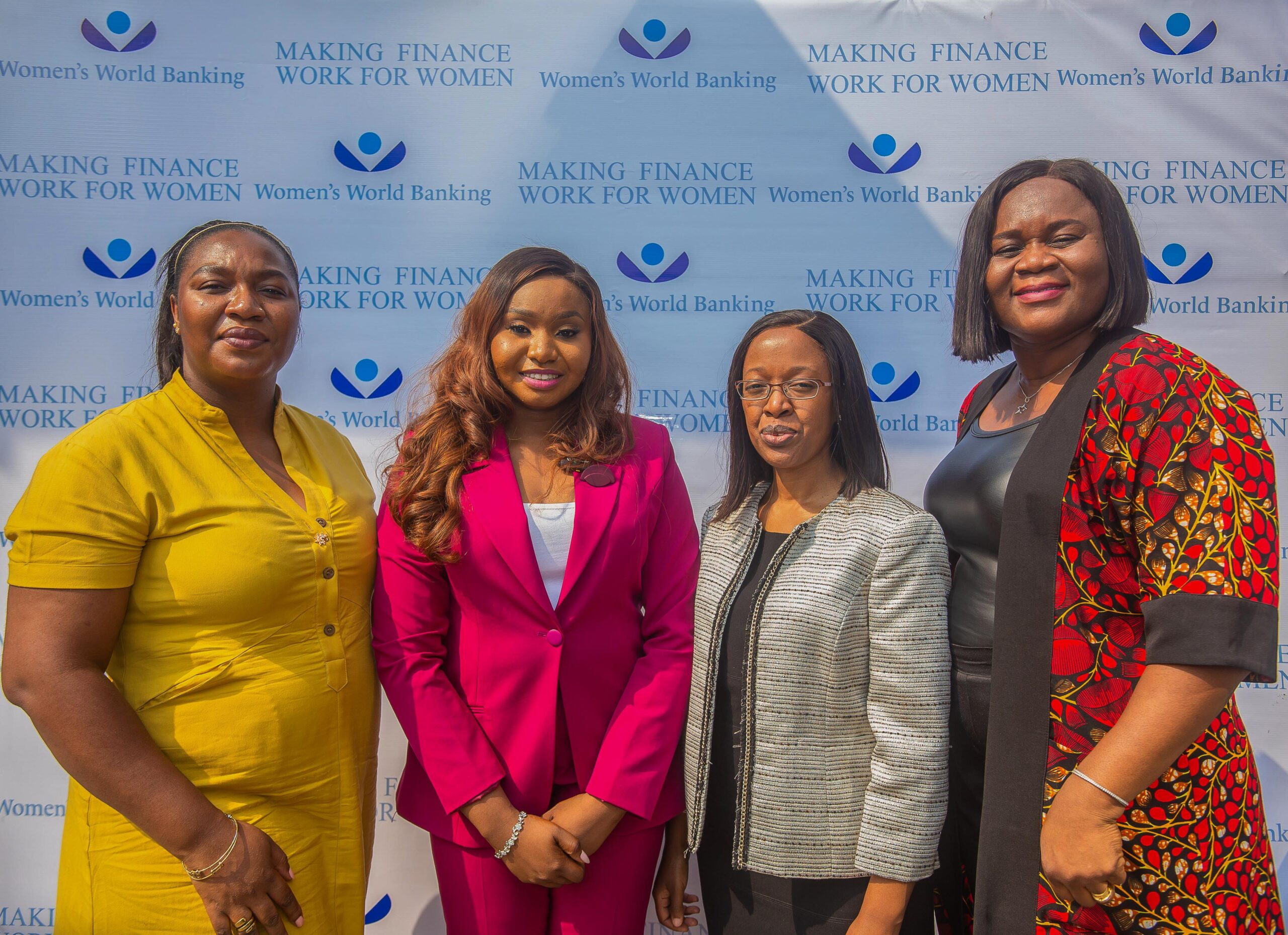 From left, Olajumoke Daramola, Specialist, Advisory Services Africa, Ngozi Ndefo- Associate Advisory Services, Africa, Angela Wambugu- Director, Advisory services Africa, and Jenn