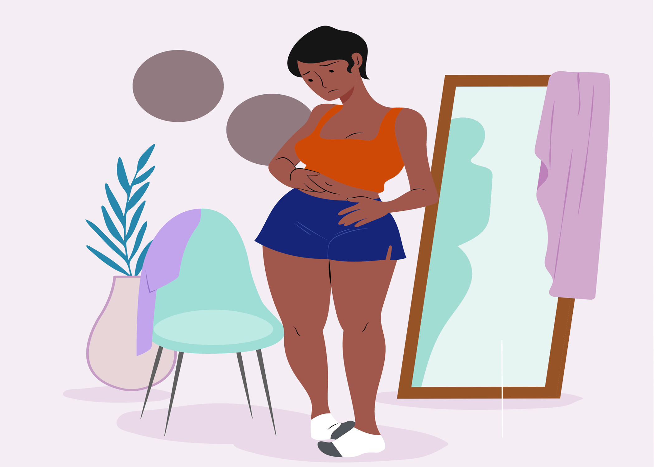 Motherhood low self-esteem pic