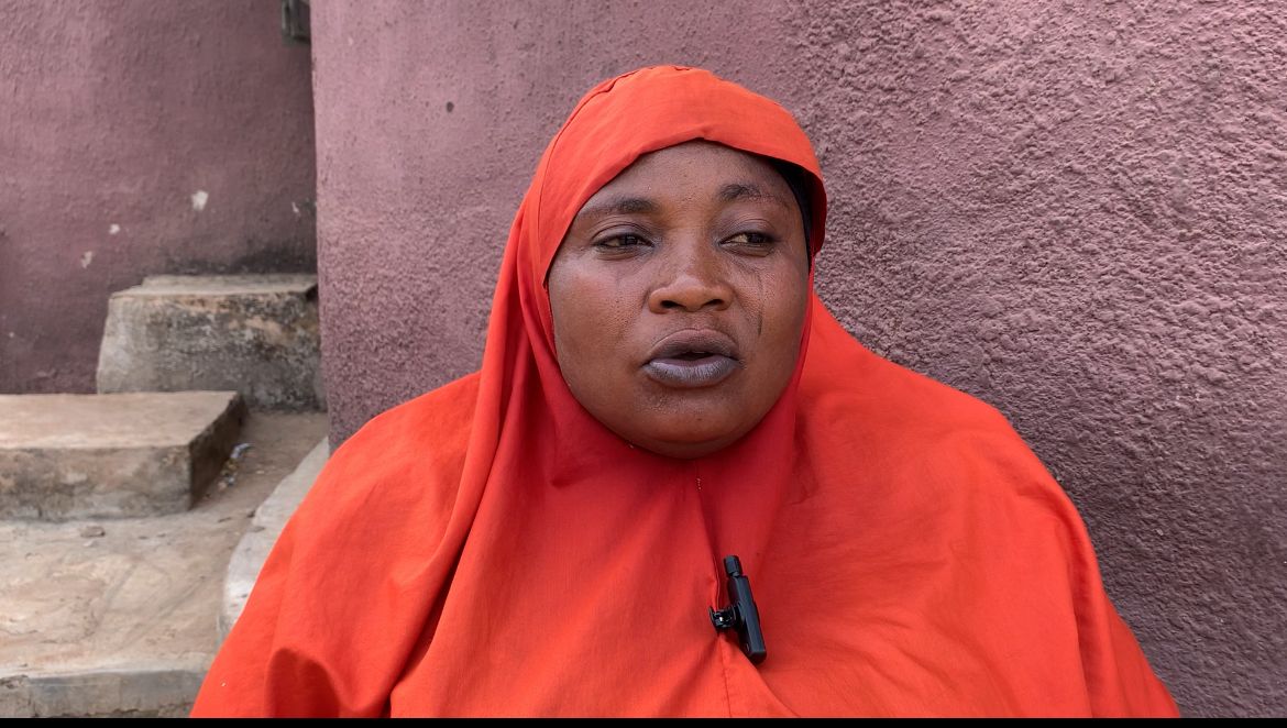 Ramatu’s elder sister, Fatima (PHOTO CREDIT: Fortune Eromonsele)
