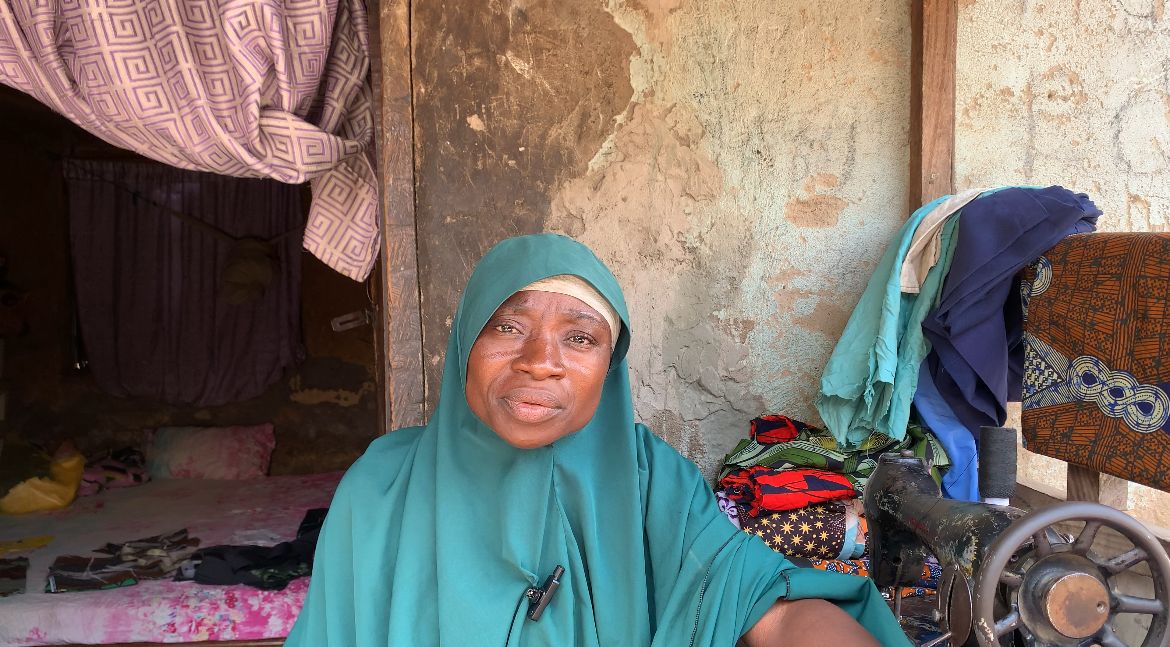 Safiya Alhassan (Abudulwassiu’s mother), (PHOTO CREDIT: Fortune Eromonsele)
