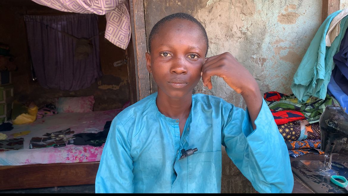 Abudulwassiu Alhassan (PHOTO CREDIT: Fortune Eromonsele)
