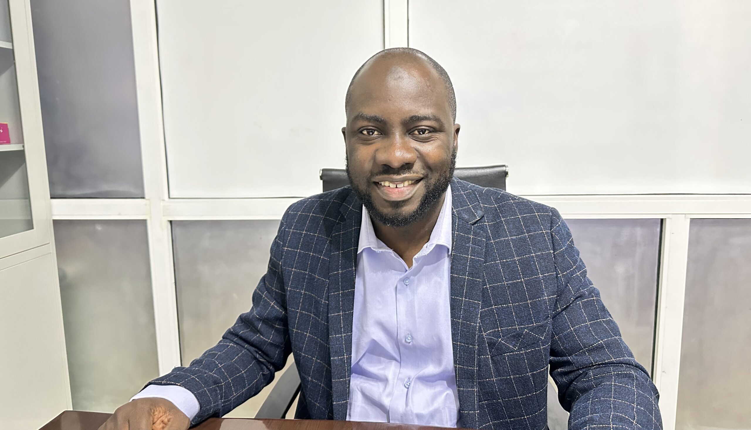 Abdulhameed Adediran, Team Lead for Menstrual Health Initiatives at Population Services International (PSI) Nigeria. Photo Credit: Nike Adebowale-Tambe