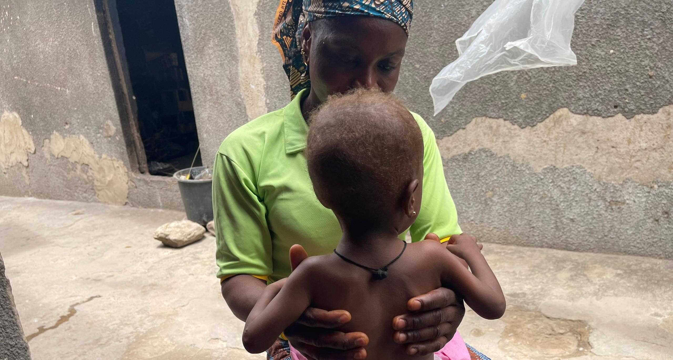 Fatimo and her mother.HEIC (PHOTO CREDIT: Ayodeji )