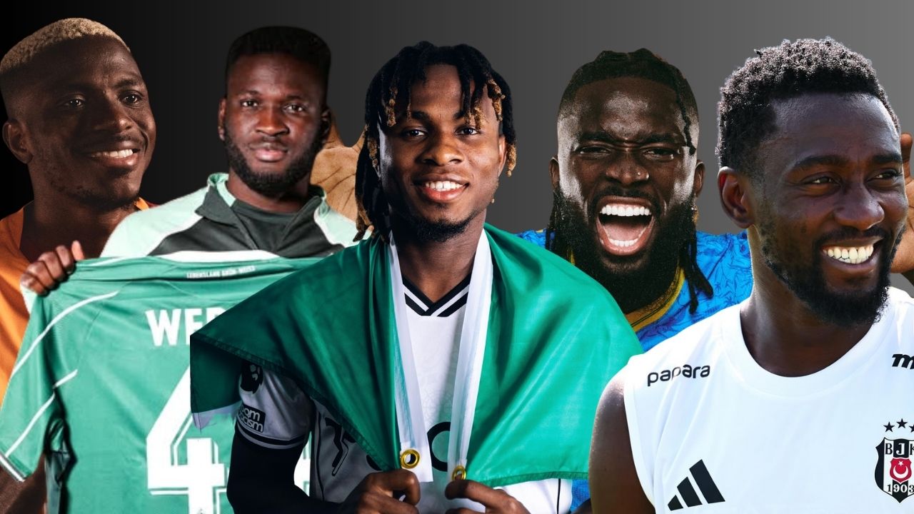 A collage of top Nigerian players
