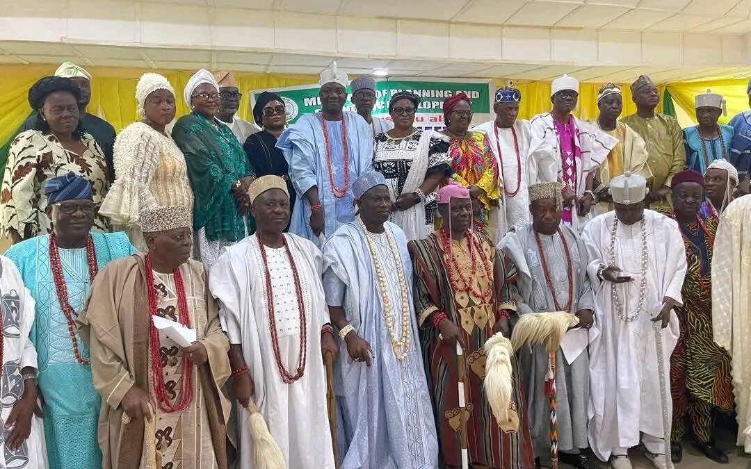 Traditional rulers at the event for the 2026 citizens budget