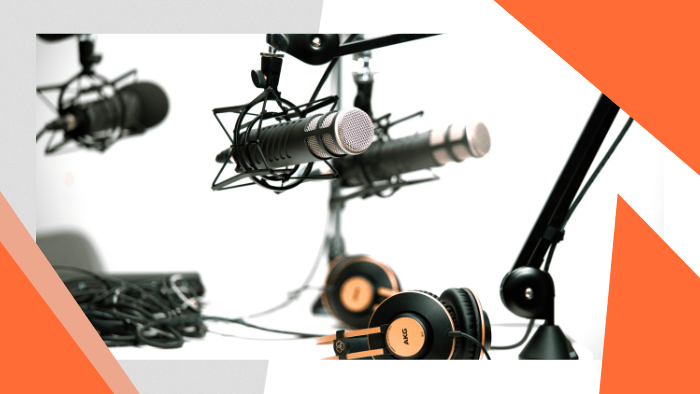Podcast equipment