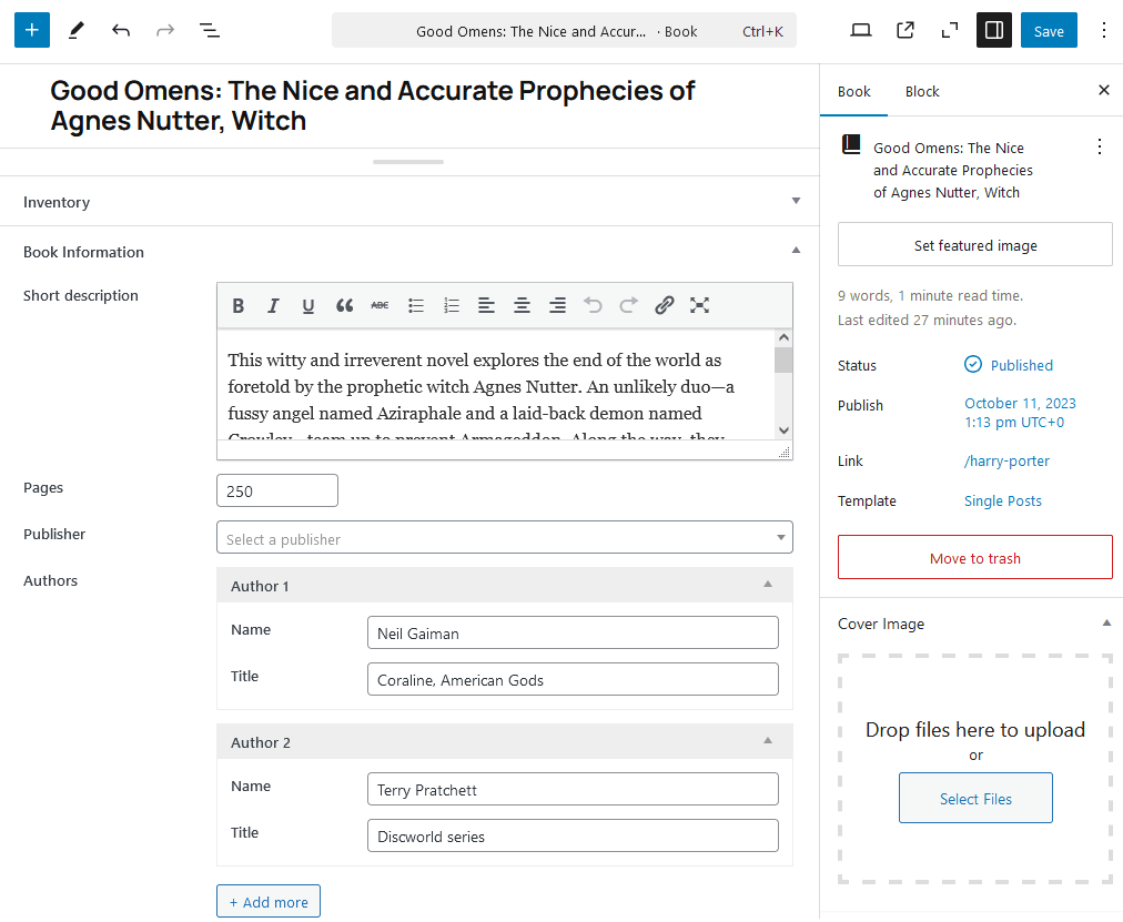 Edit a custom post type with custom fields from Meta Box