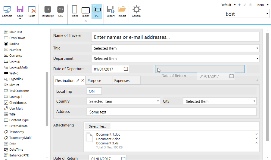 How to create forms in sharepoint online otosection
