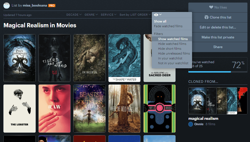 Film Talk Imdb Oder Letterboxd Plattformen Fur Filmfans Im Vergleich Miss Booleana