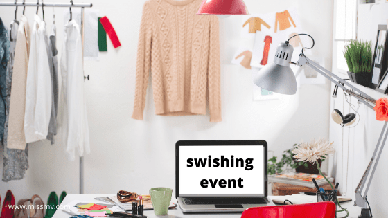 What is a swishing party and how does it work?