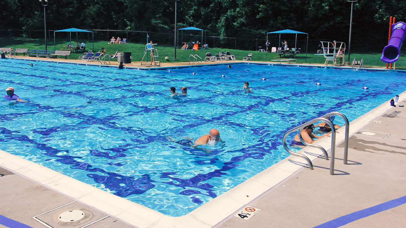 public outdoor swimming pool