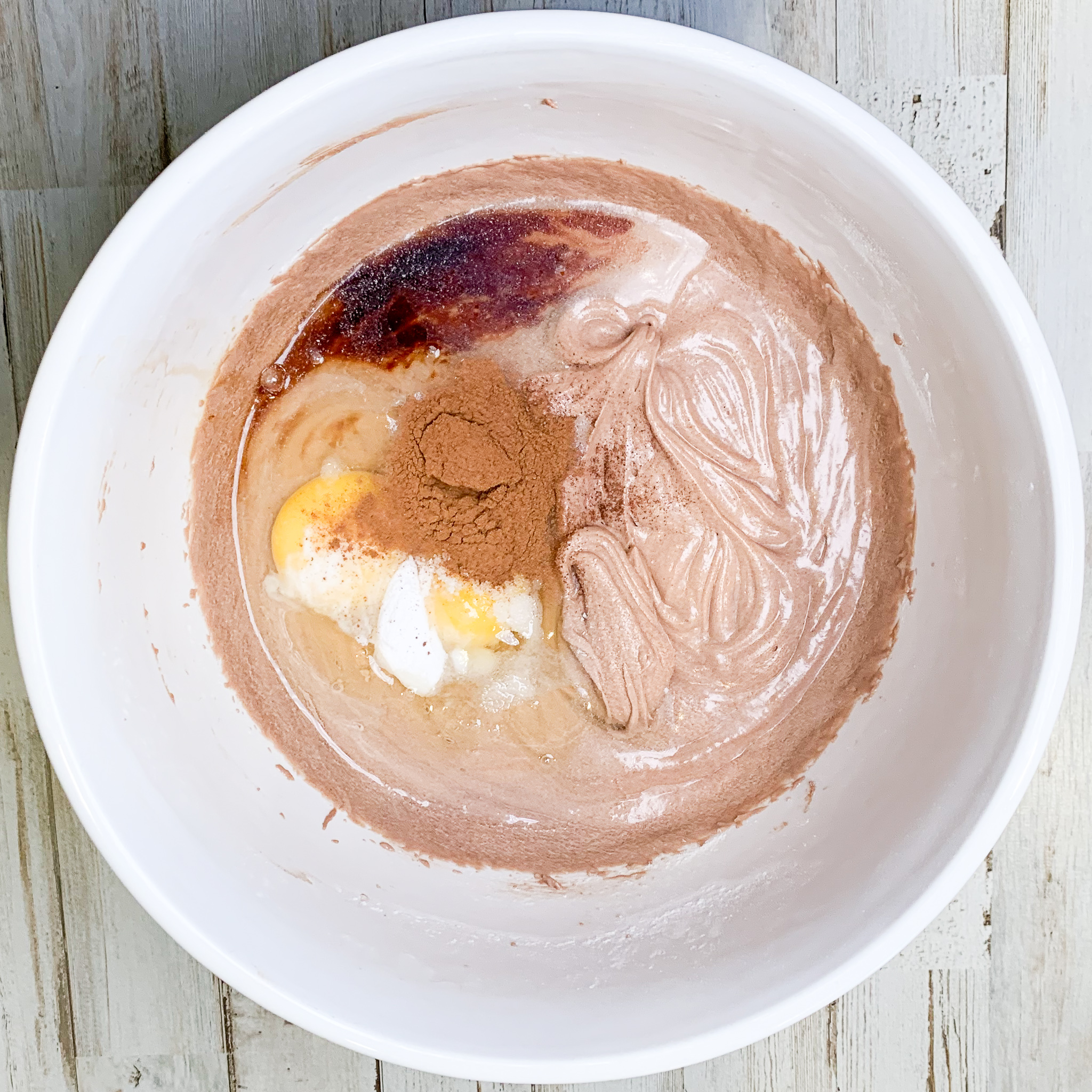 brownie mix with eggs