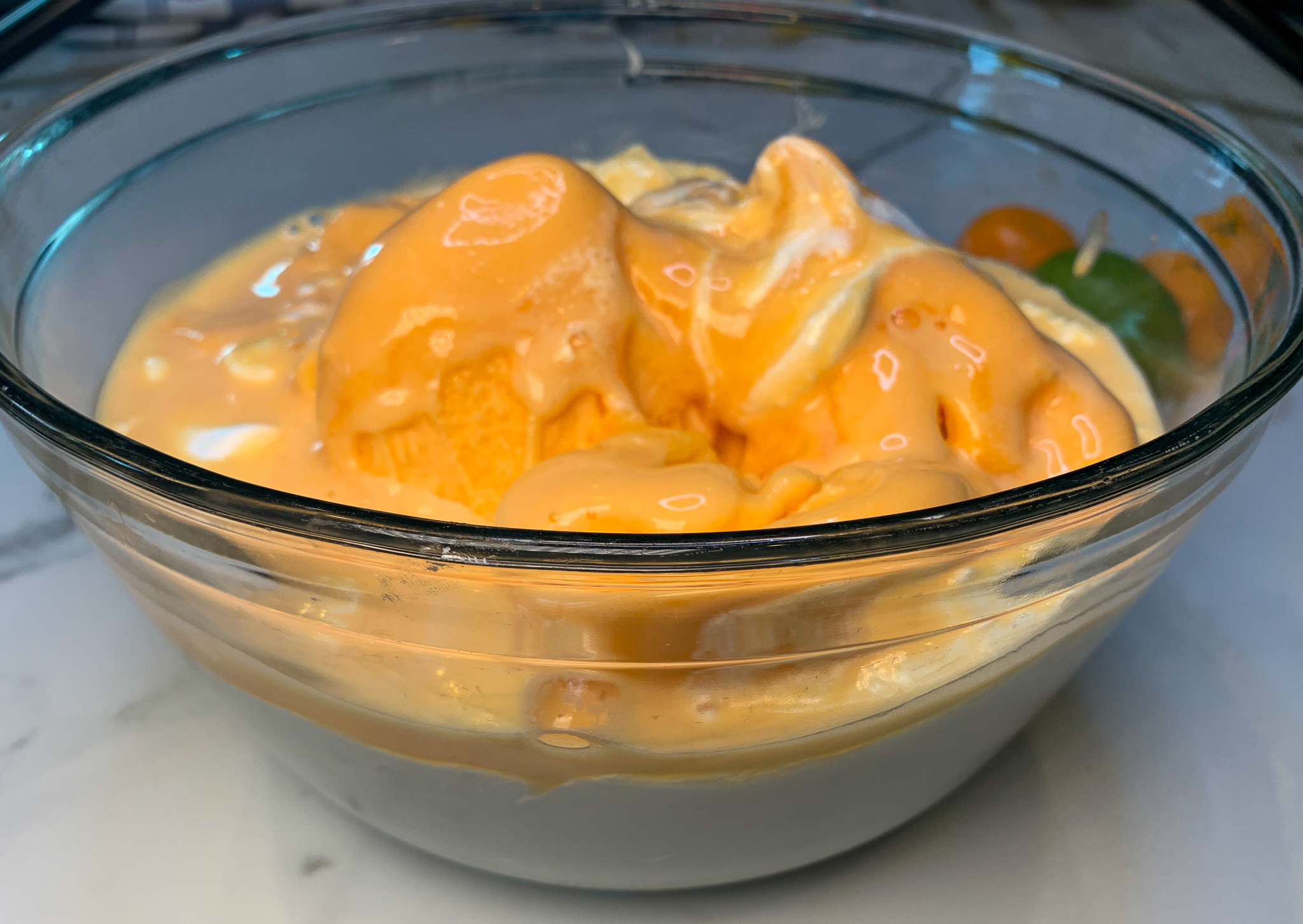 Orange Sherbet Ice Cream