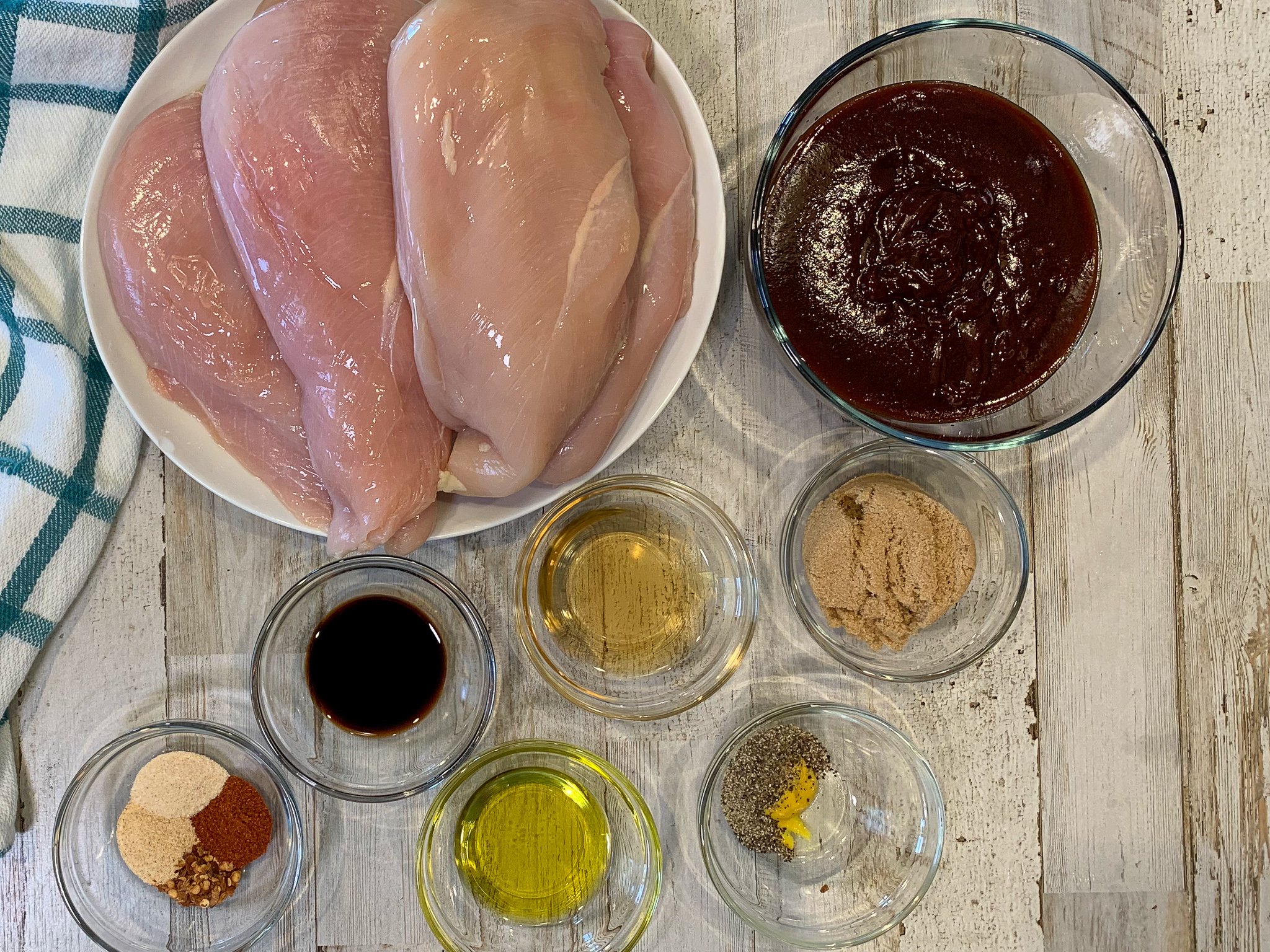 Crock Pot BBQ Chicken Ingredients
