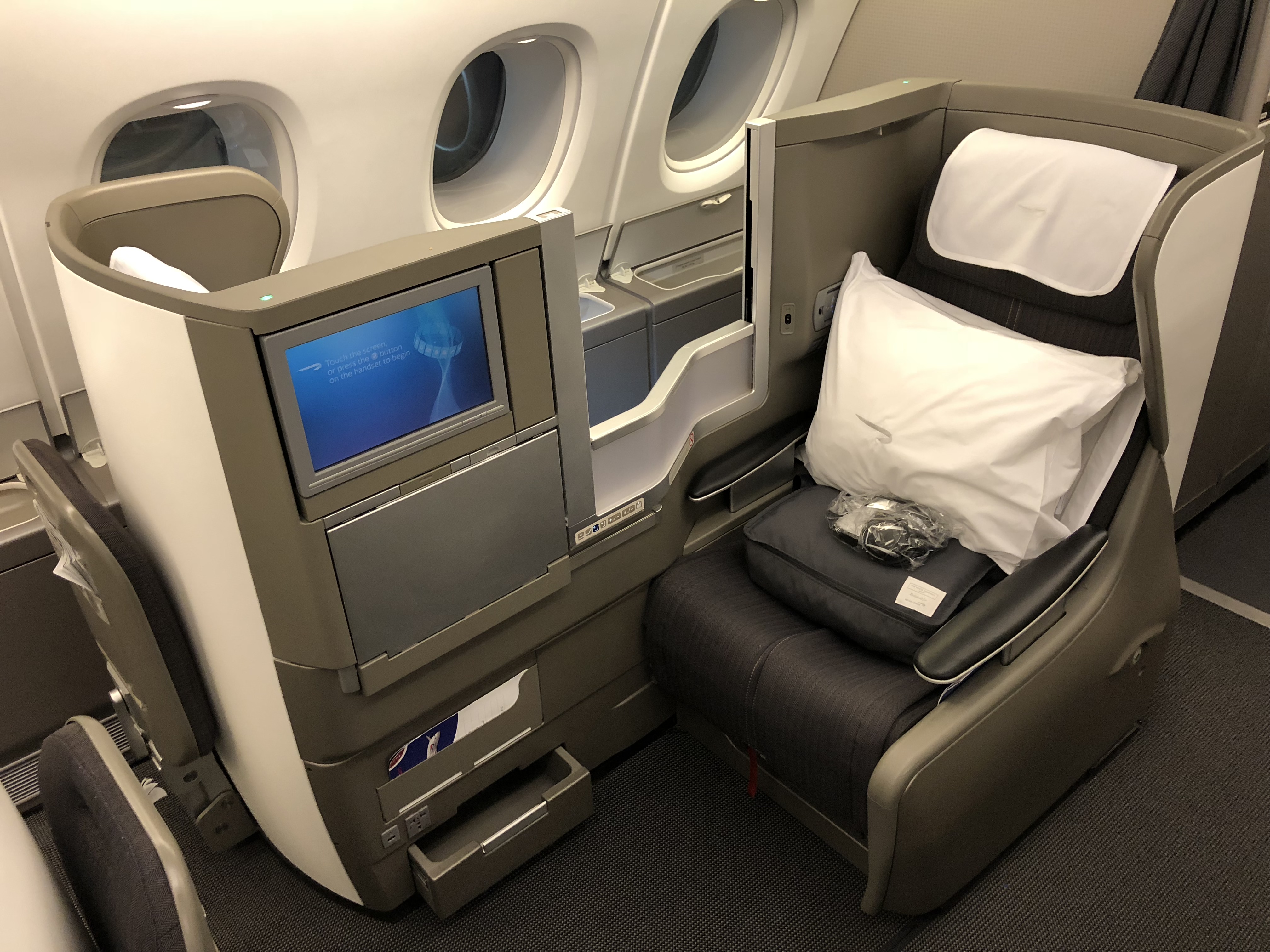 Review British Airways Business Class A380 Chicago To London Moore With Miles