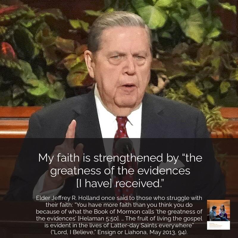 Comefollowme With Elder Holland Upon The Rock Of Our Redeemer Helaman 1 6 Come Follow Me To Those Who Struggle With Their Faith Latter Day Life Hacker
