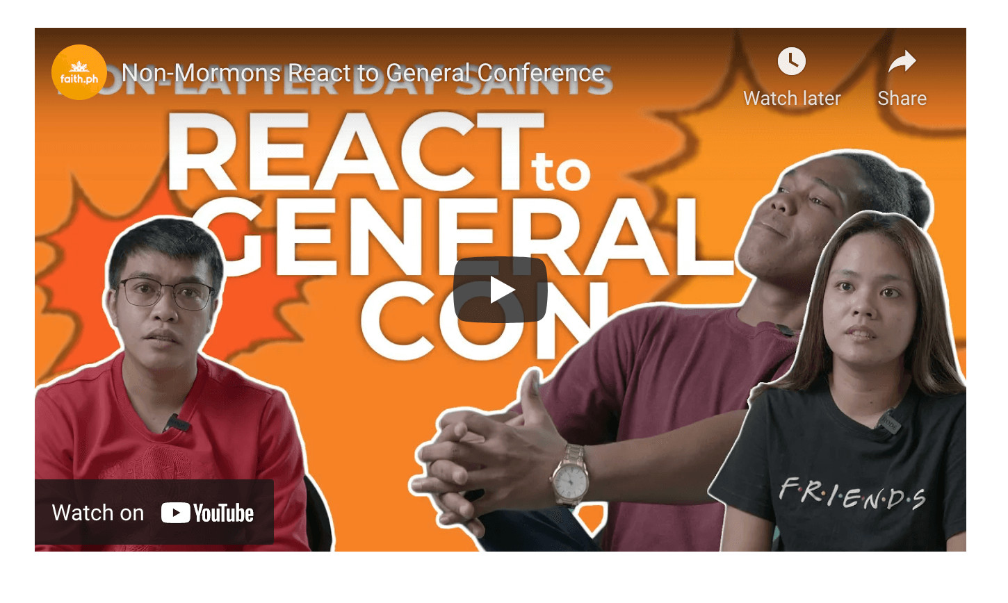 Video Non Mormons React To Generalconference Latter Day Life Hacker