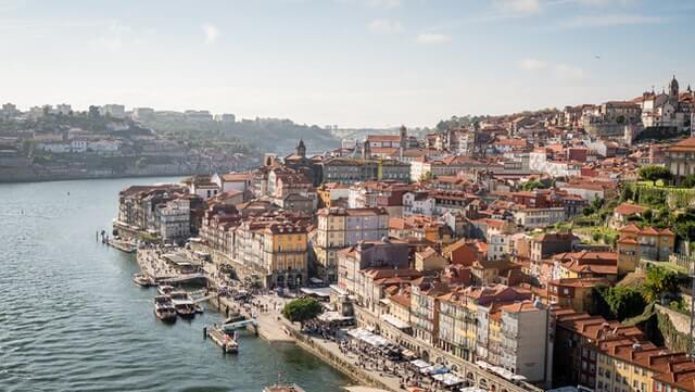 8 best places to go in portugal for couples 22 Ocean front cityscape of porto