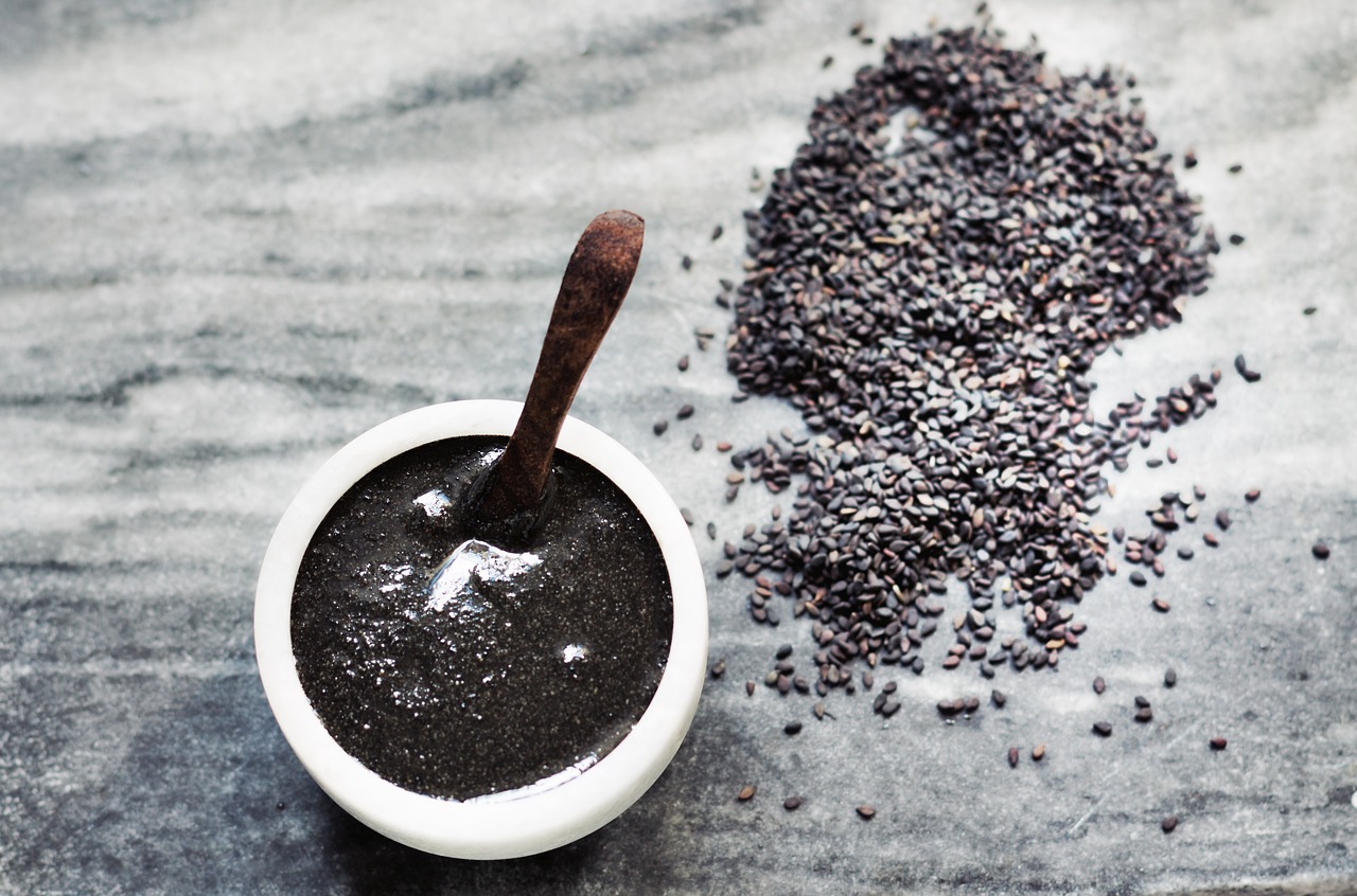 Tahini, black sesame seeds, healthy-benefits of black sesame seed