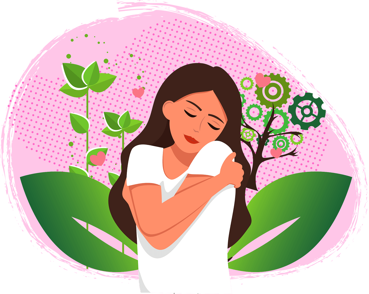 Woman, self care, care-toxic self-care habits