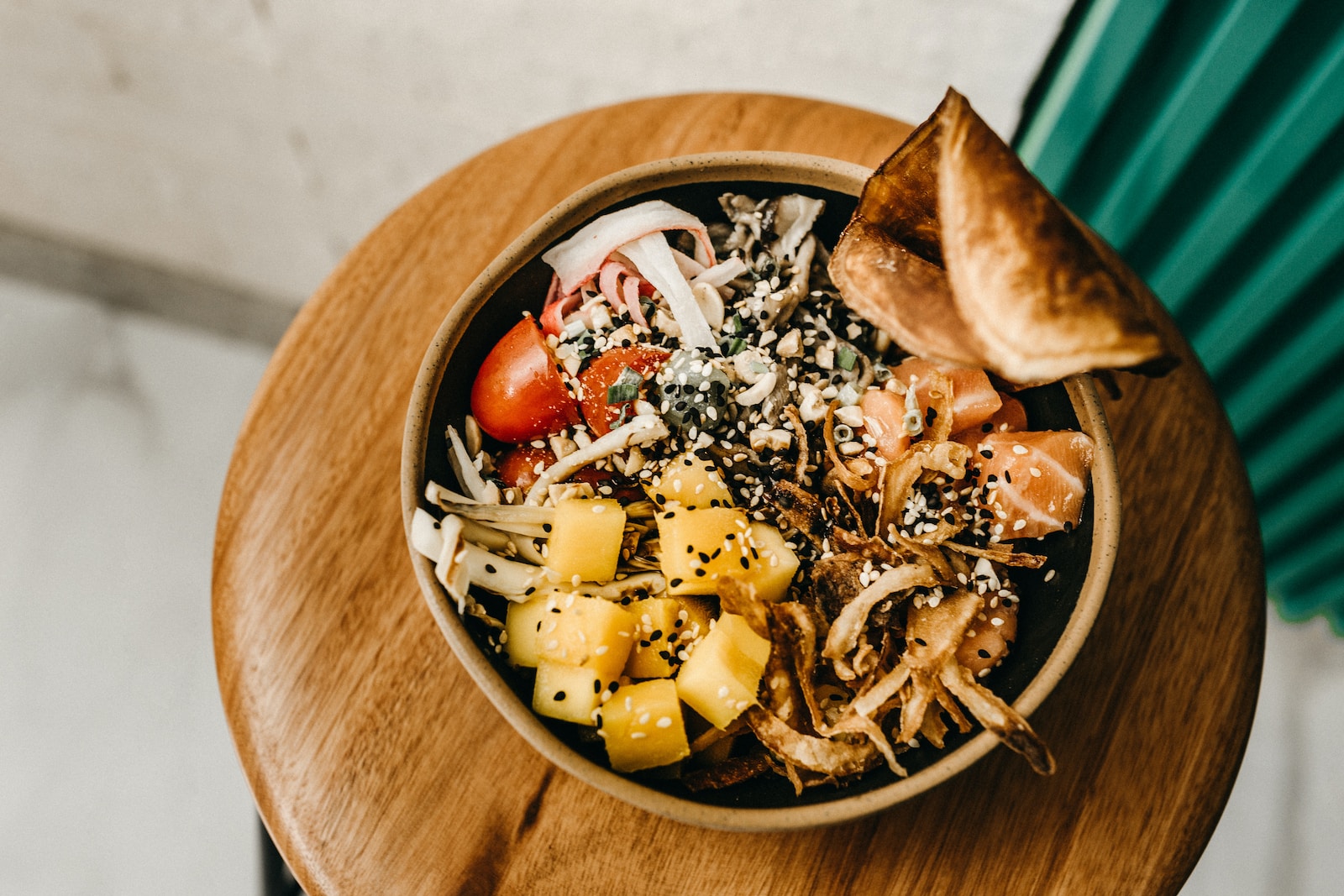 Food in bowl-nutrient dense foods for weight gain