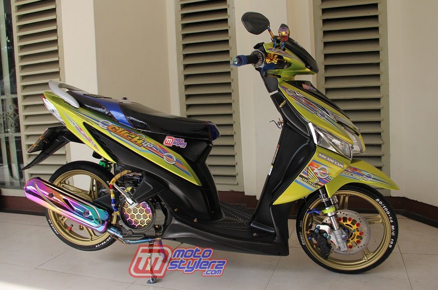 Modifikasi Vario Babylook Monster - Modifikasi Vario Babylook Monster