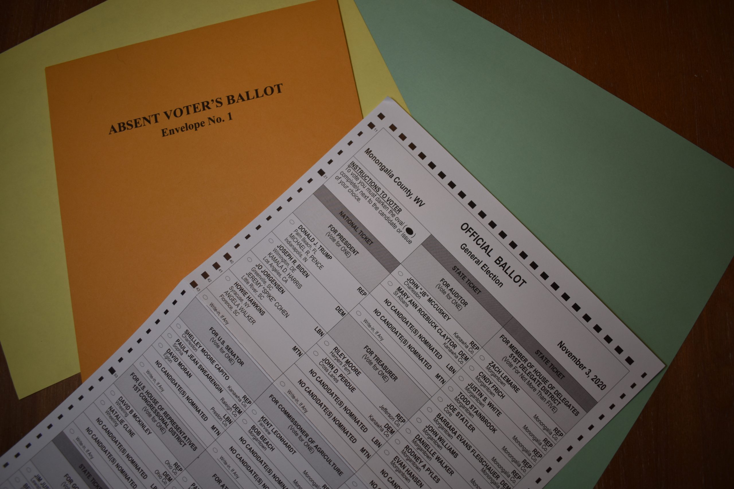 West Virginians Are Starting To Vote In The General Election They Re Using A Ballot That One Federal Judge Has Ruled Is Unconstitutional Mountain State Spotlight