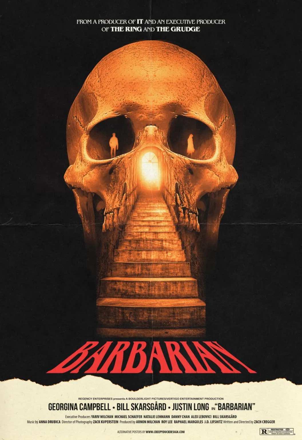 Barbarian 2022 53 Reviews Of Bill Skarsgard Georgina Campbell Horror With Uk Release News Movies And Mania