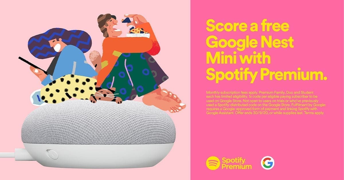 Spotify Announces Free Google Nest Mini Offer For Premium Users In Uk Movies Games And Tech
