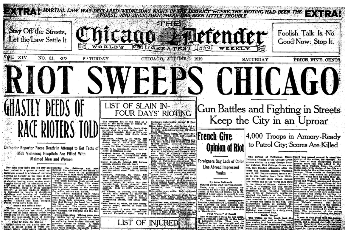 Robert S Abbott And The Chicago Defender My American Meltingpot