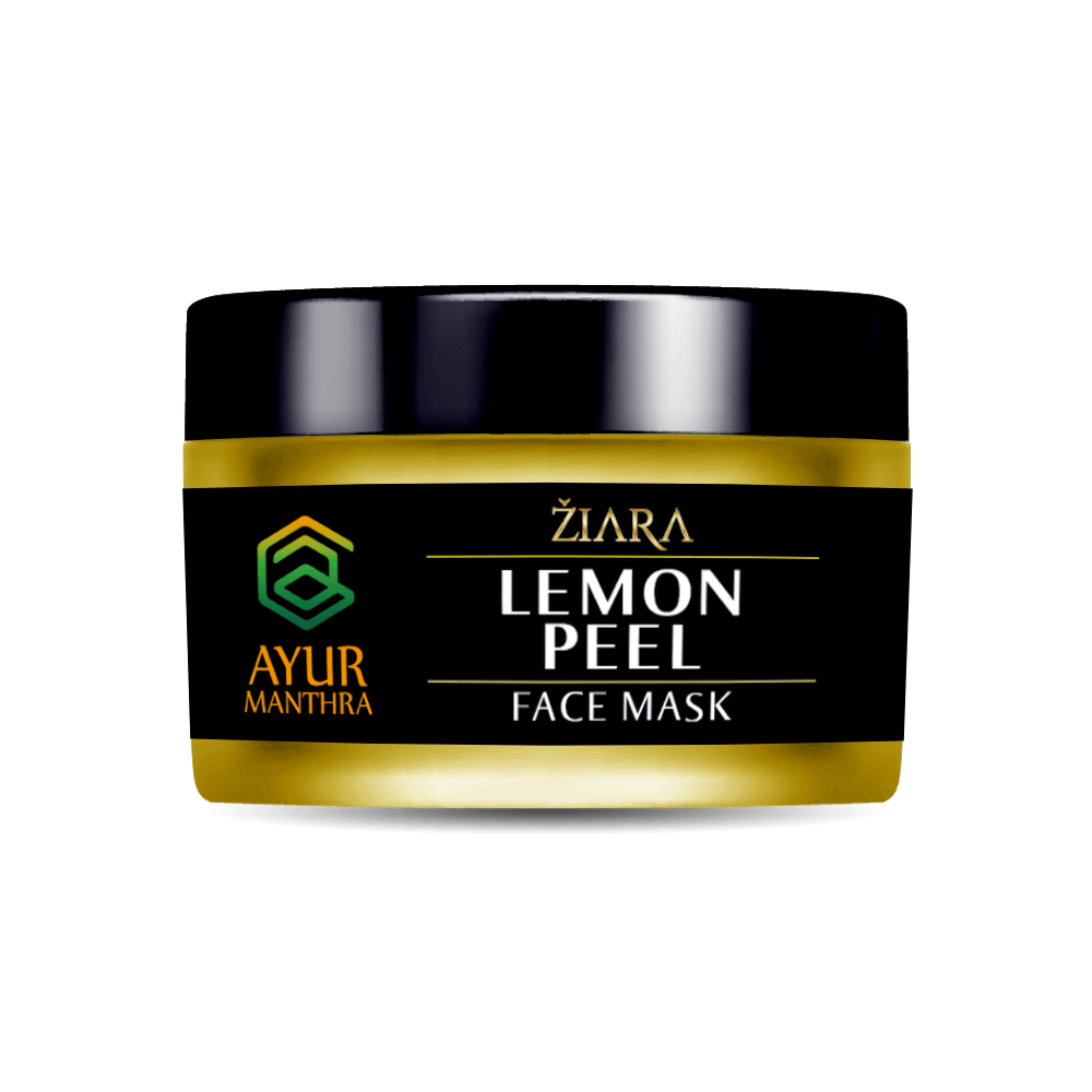 Ziara lemon peel face mask