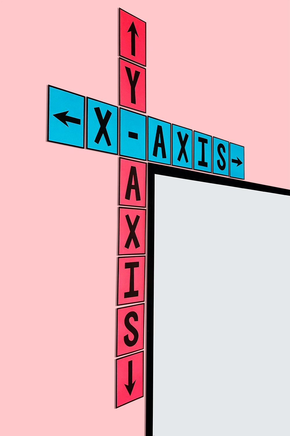 My Math Resources X Axis And Y Axis Bulletin Board Poster