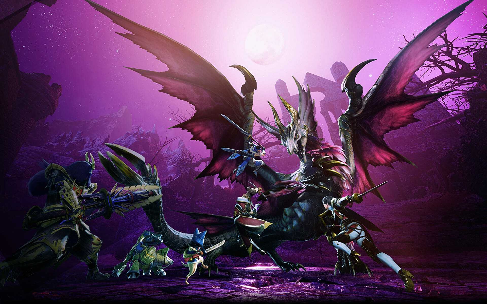 Monster Hunter Rise Sunbreak expansion art