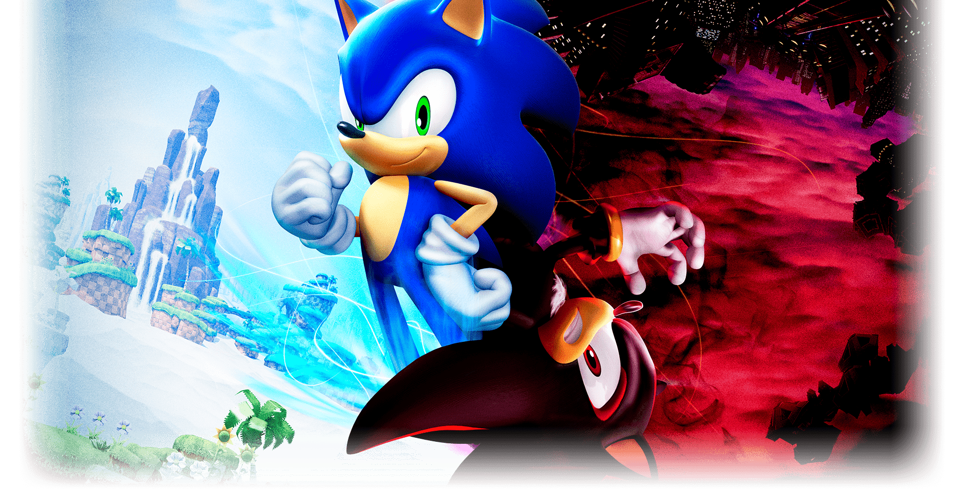 Sonic x Shadow Sonic Legacy Skin is based on Dreamcast Sonic