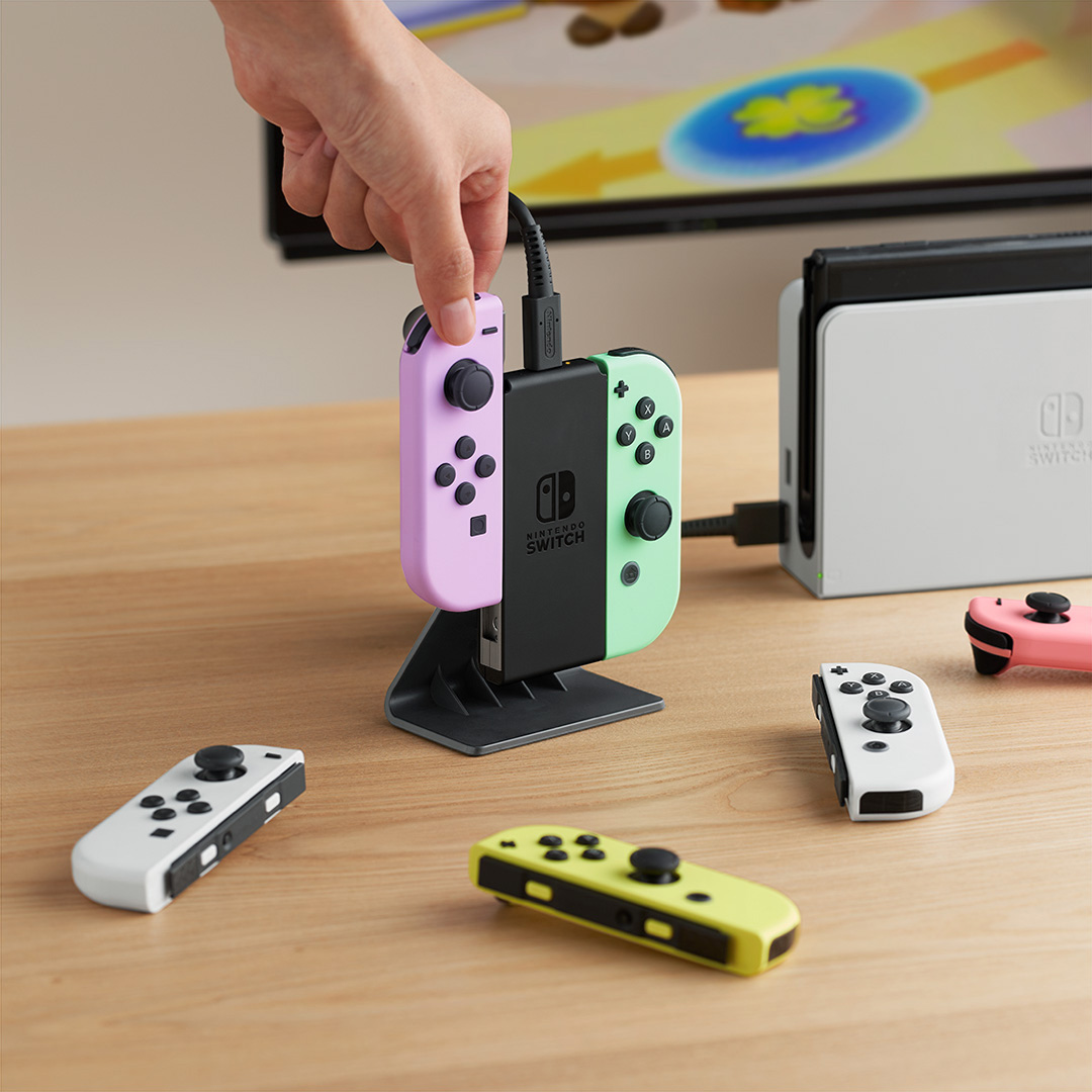 Nintendo of Europe announces Switch Joy-Con Charging Stand for October