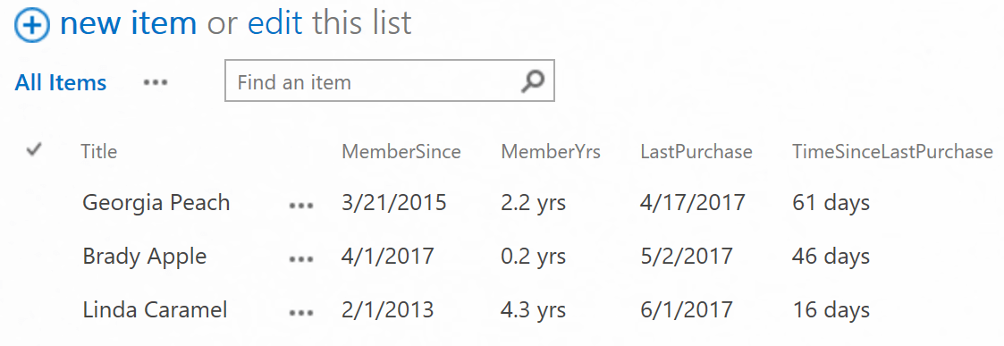 Date Calculations Using Today In Sharepoint Lists For Years Of Service Days Without Incident Etc Includes Using Blank Date Values Natechamberlain Com