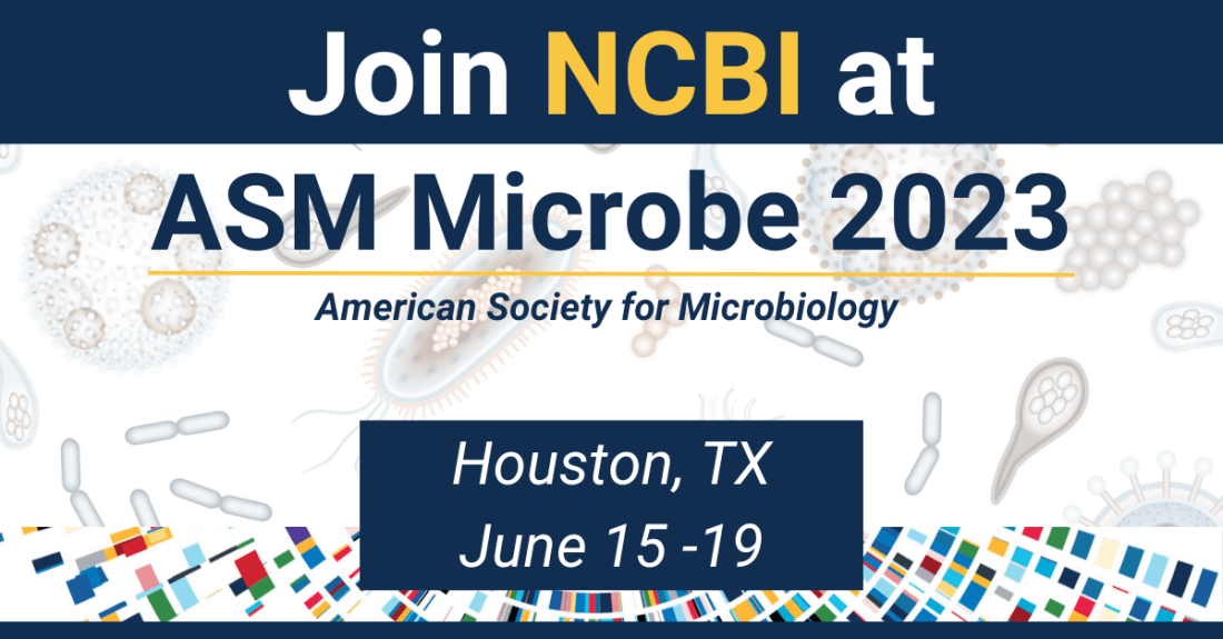 Join NCBI at ASM Microbe 2023