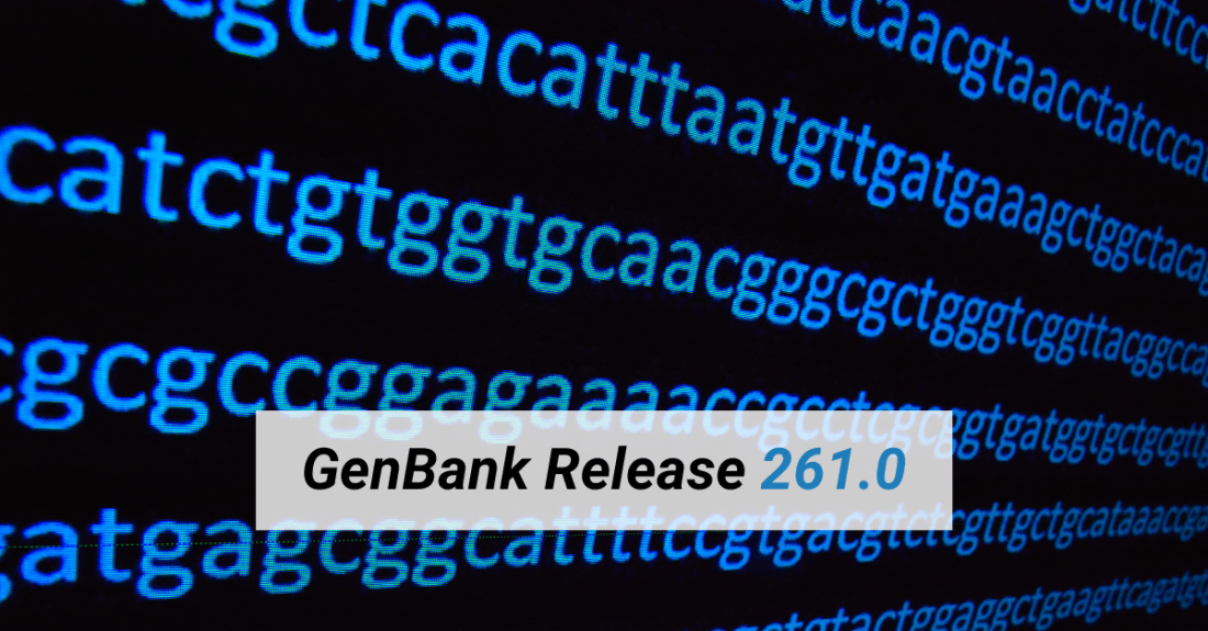 GenBank Release 261.0 is Available!