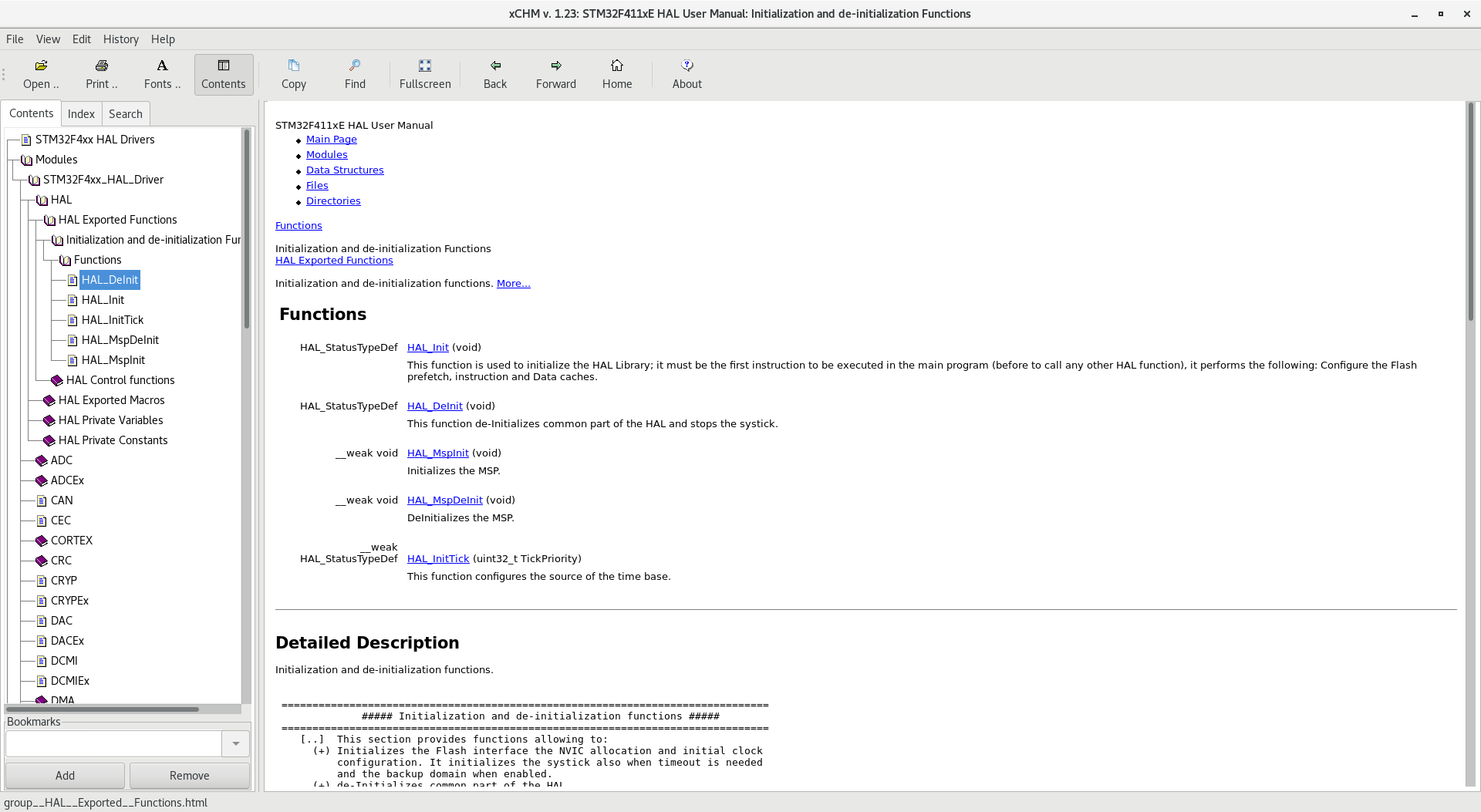 haldocumentation