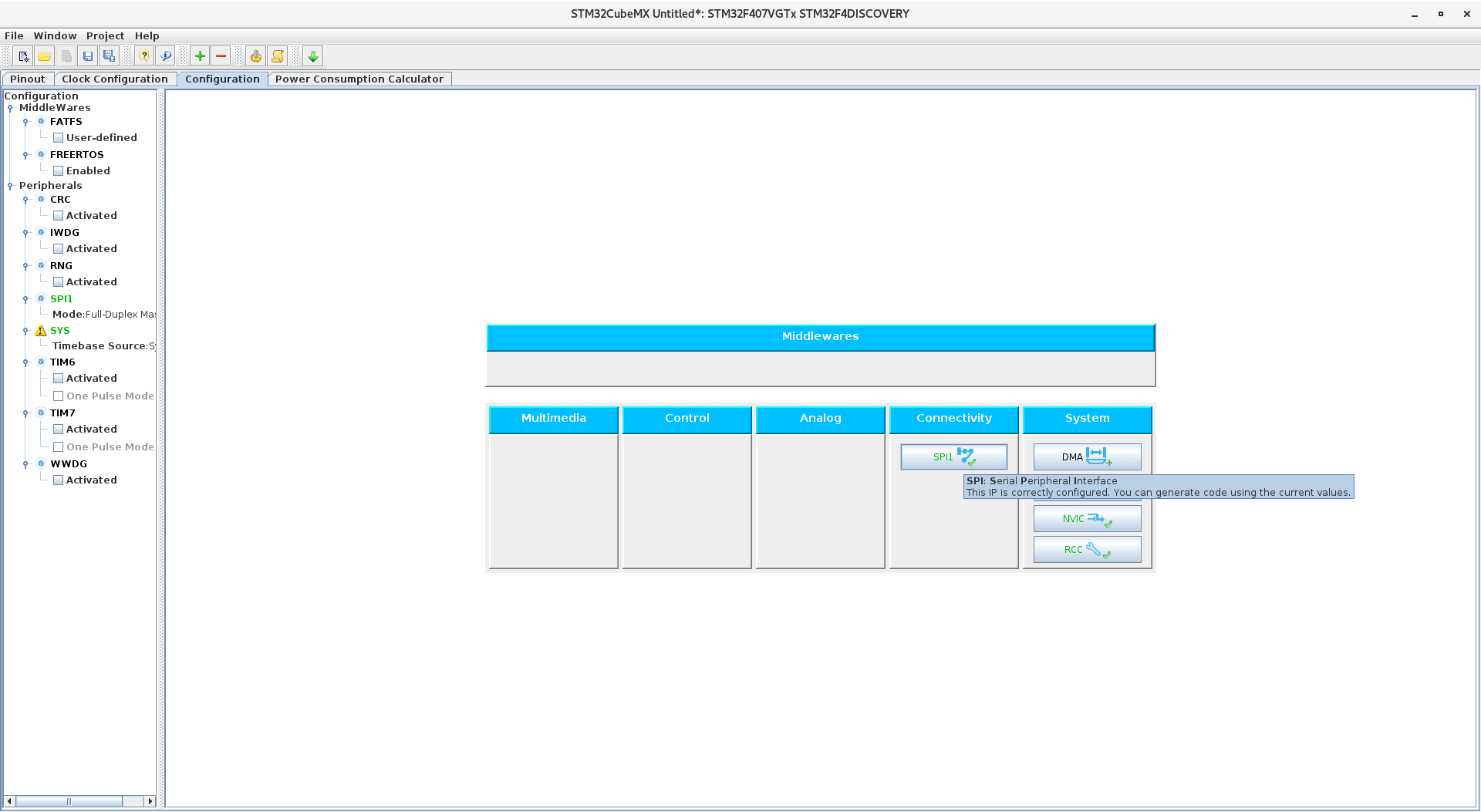 Configuration Settings