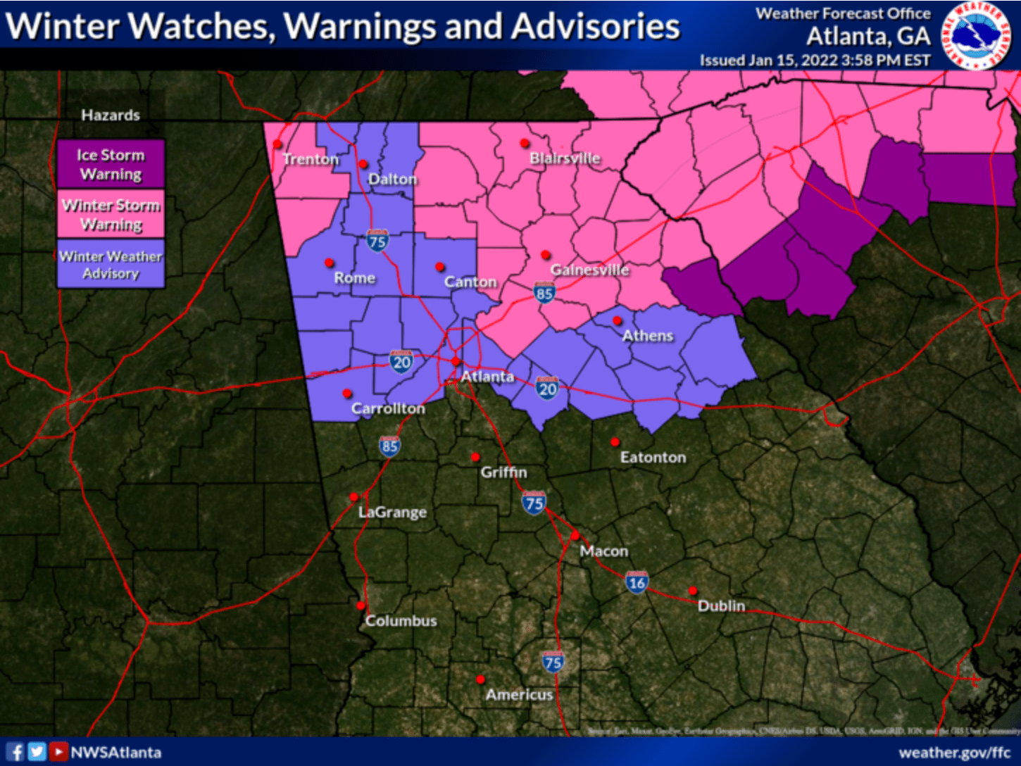 Update Special Weather Statement Issued On Potential For Black Ice Overnight Into Monday Morning Your Local News