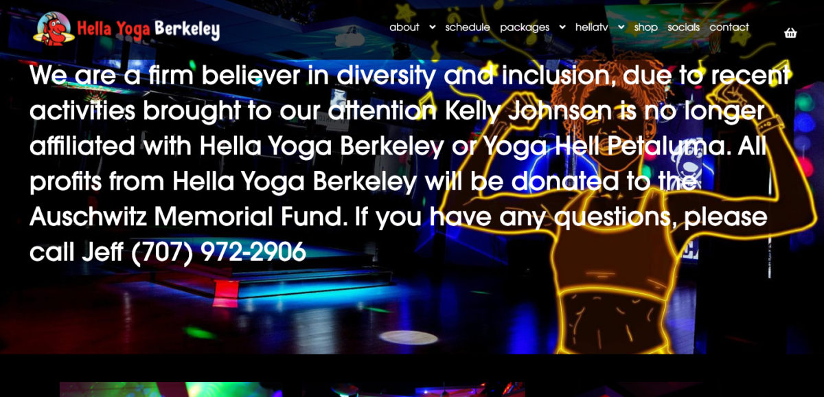 Berkeley Yoga Studio Fires Co Founder For Supporting Antisemitic Boyfriend