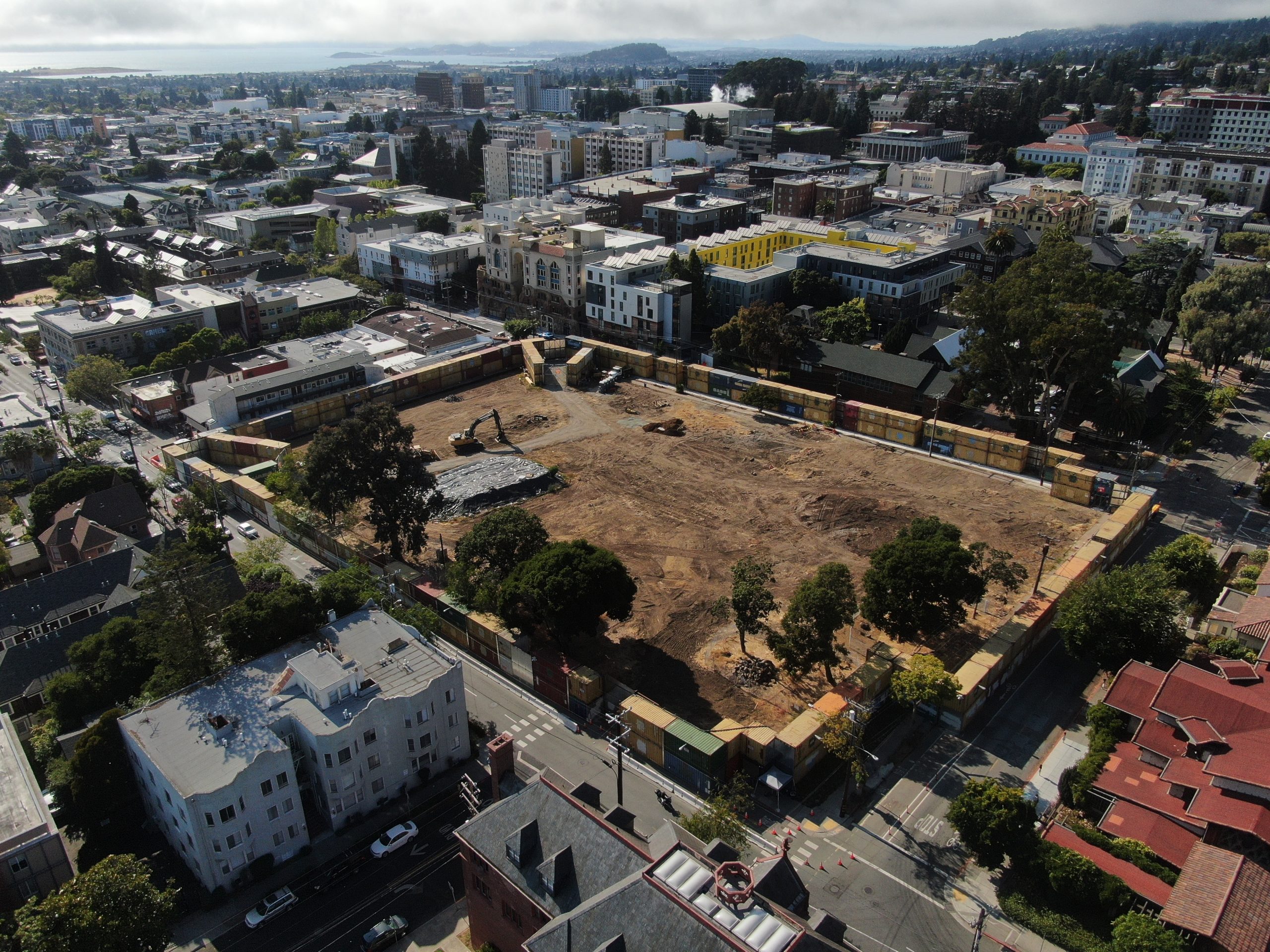 Photos: UC Berkeley starts construction at People’s Park